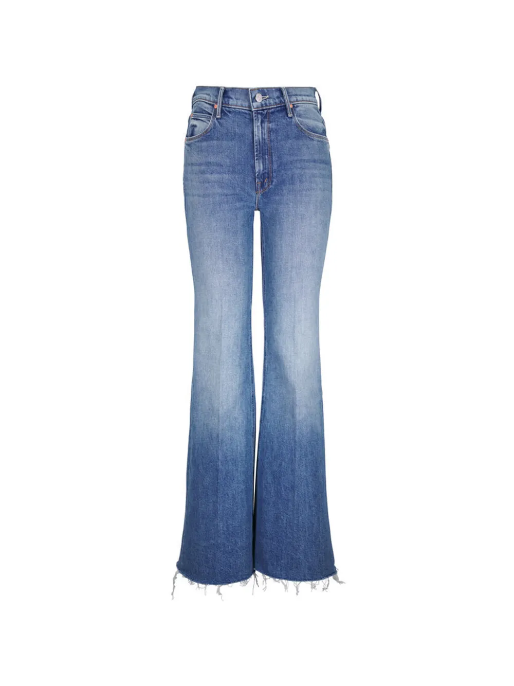 MOTHER frayed denim jeans - Blau