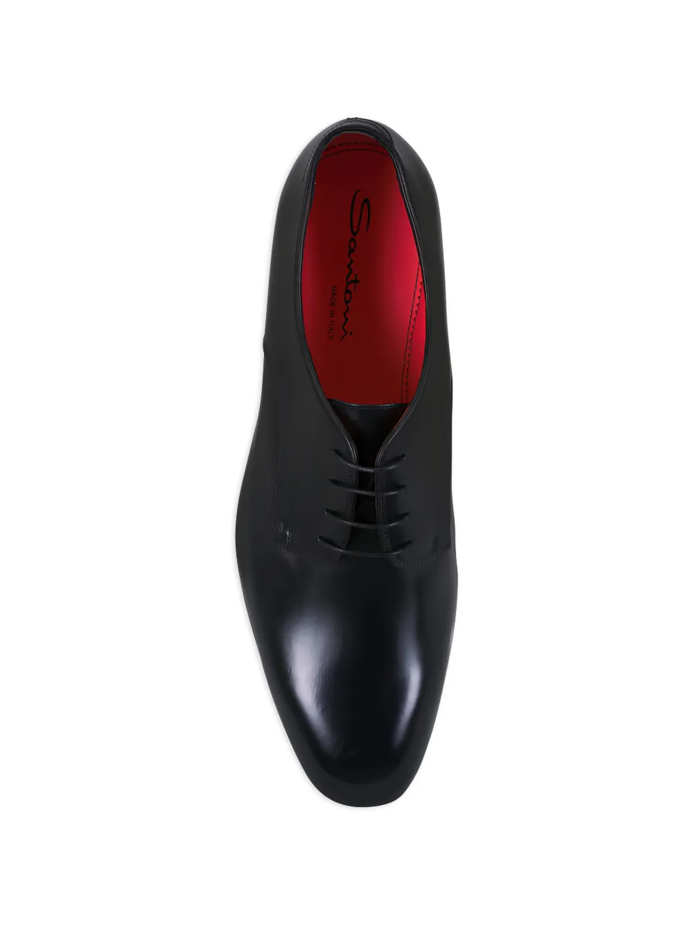 Santoni Archer derby schoenen Zwart