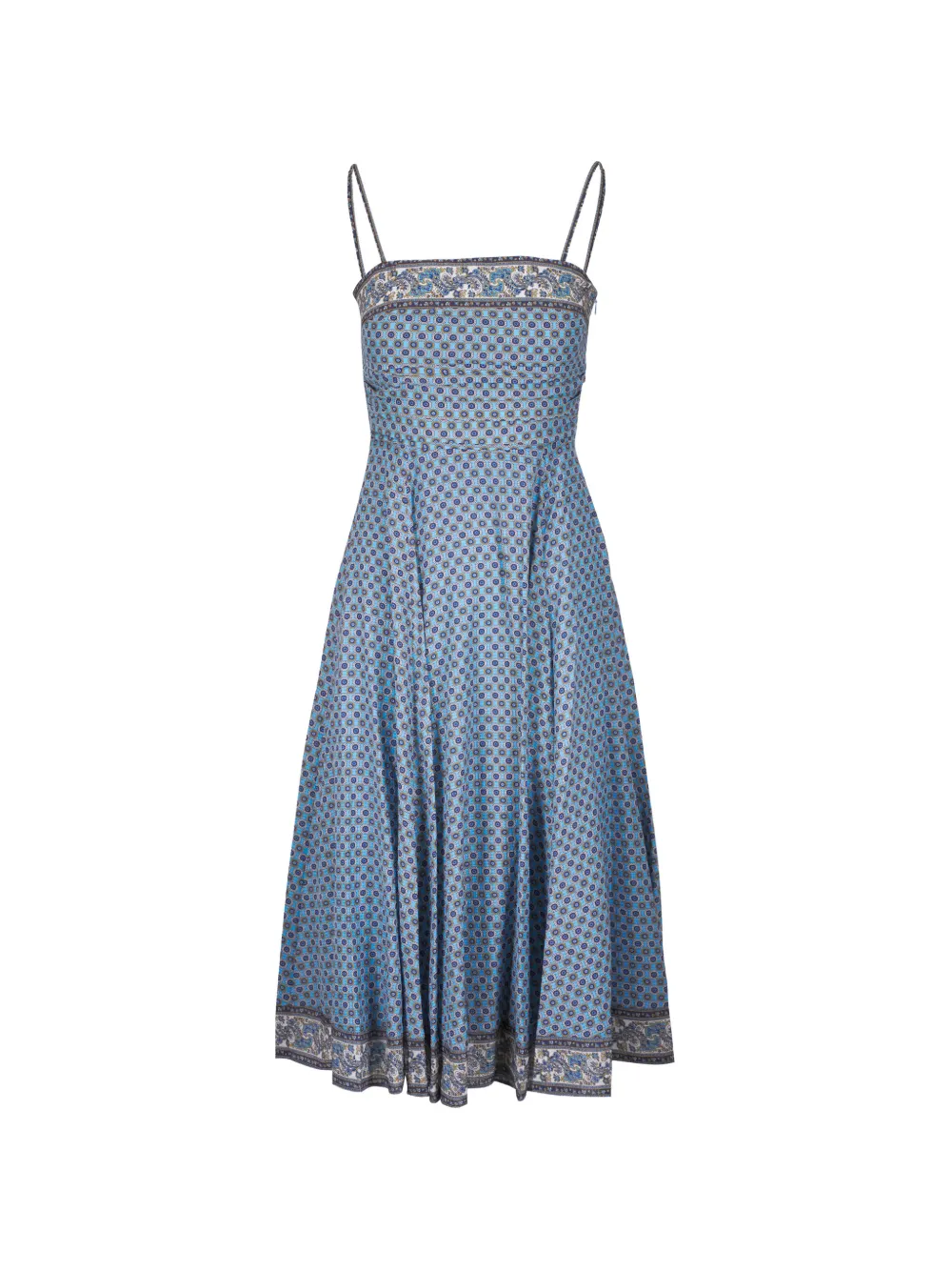 Veronica Beard Lana floral midi dress - Blau