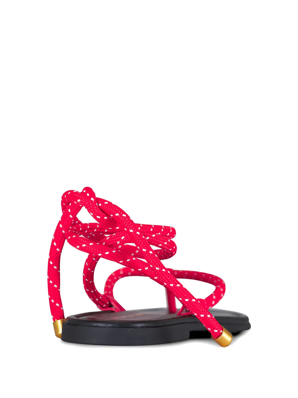 Veronica Beard Carmina Cord sandalen met touw Rood