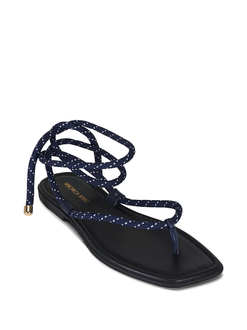 Veronica Beard Carmina sandalen met touw detail Blauw