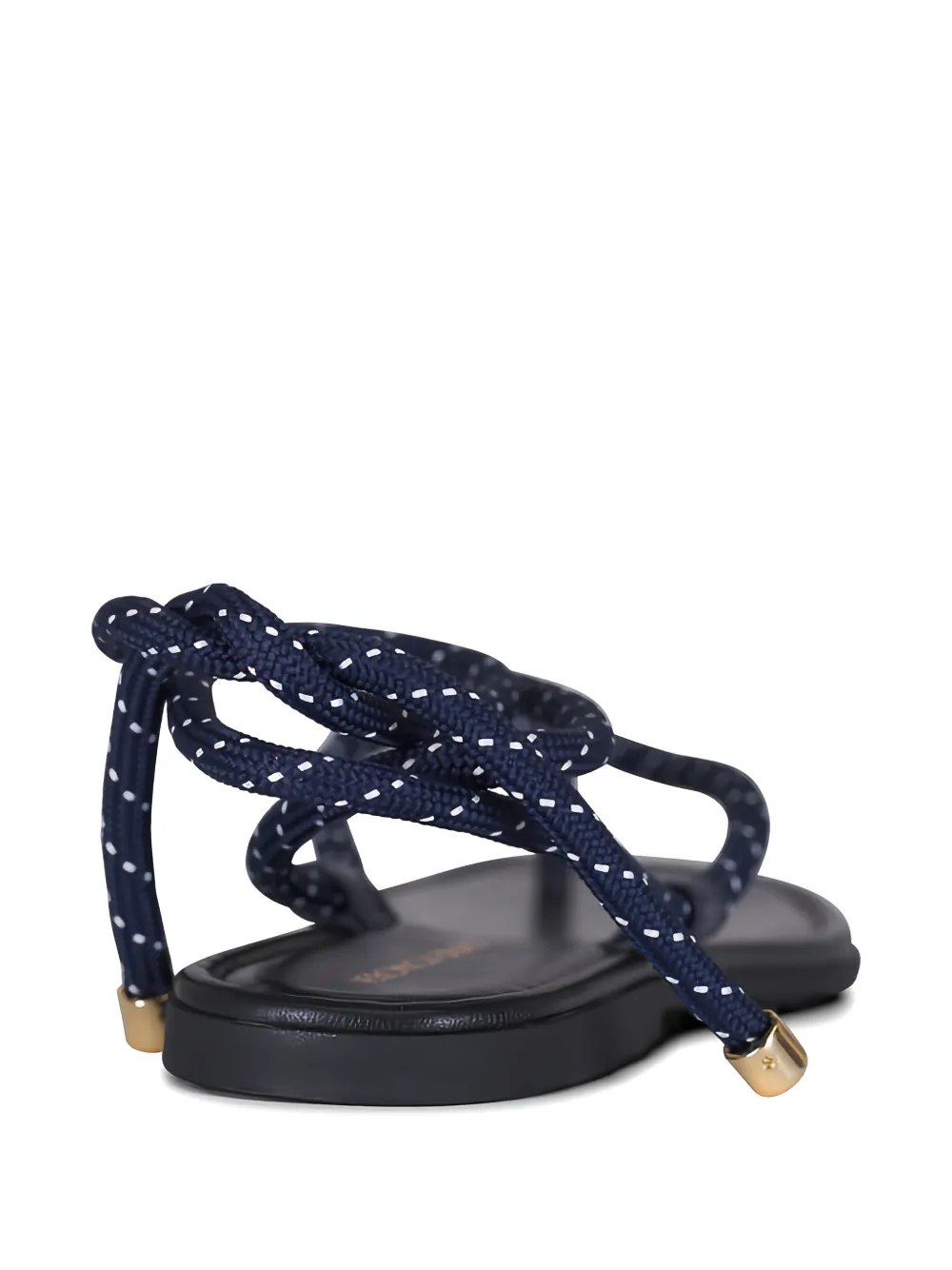 Veronica Beard Carmina sandalen met touw detail Blauw