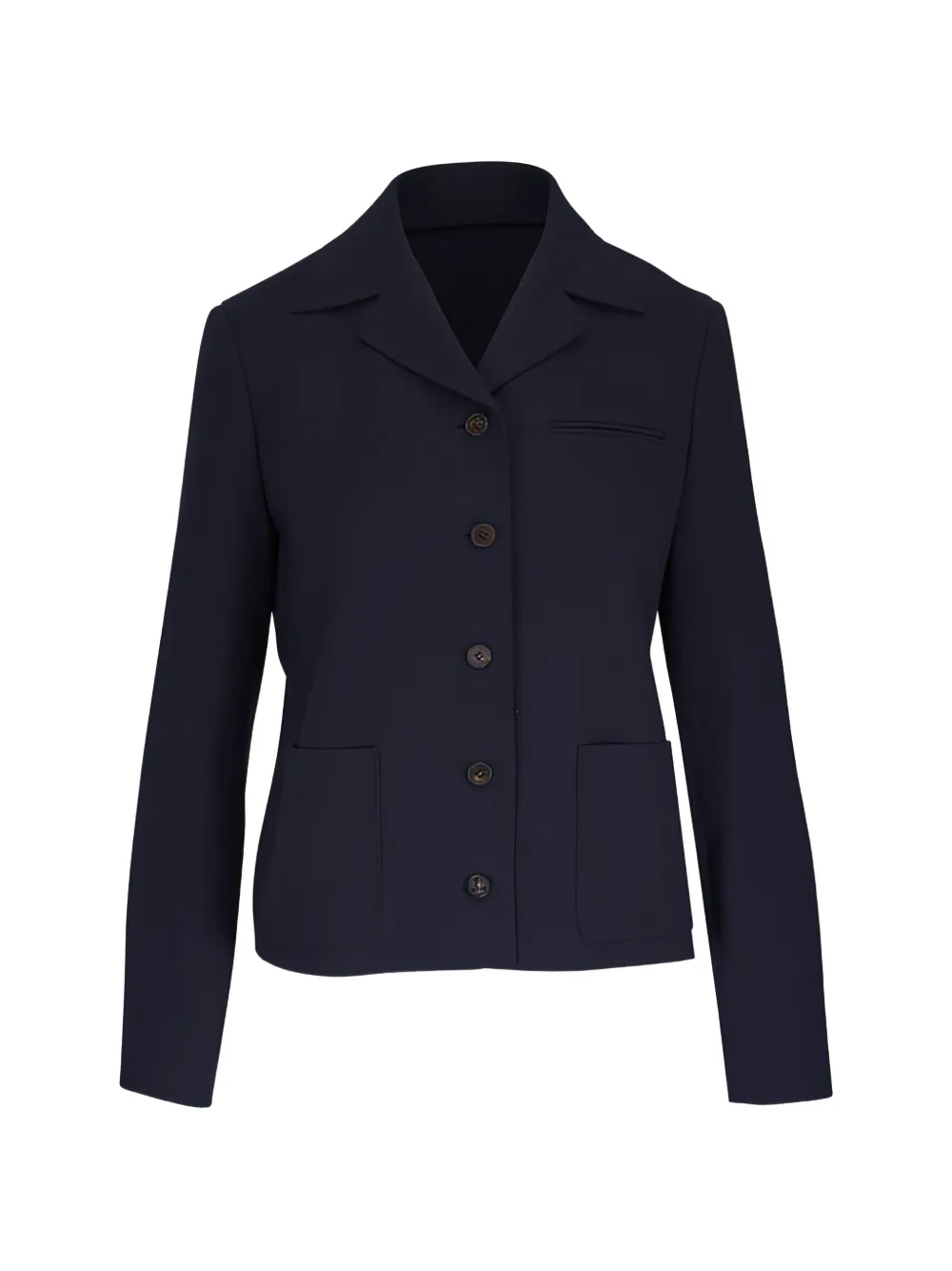 Lafayette 148 doubleface wool jacket - Blau