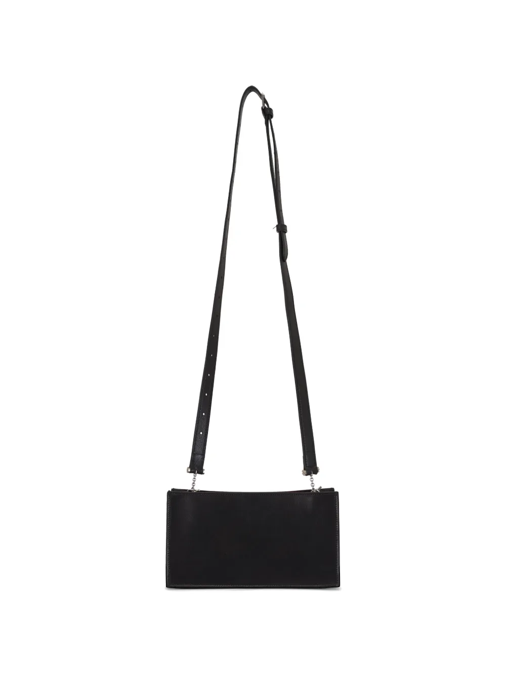 MÉTIER Ease 28 leather clutch Zwart