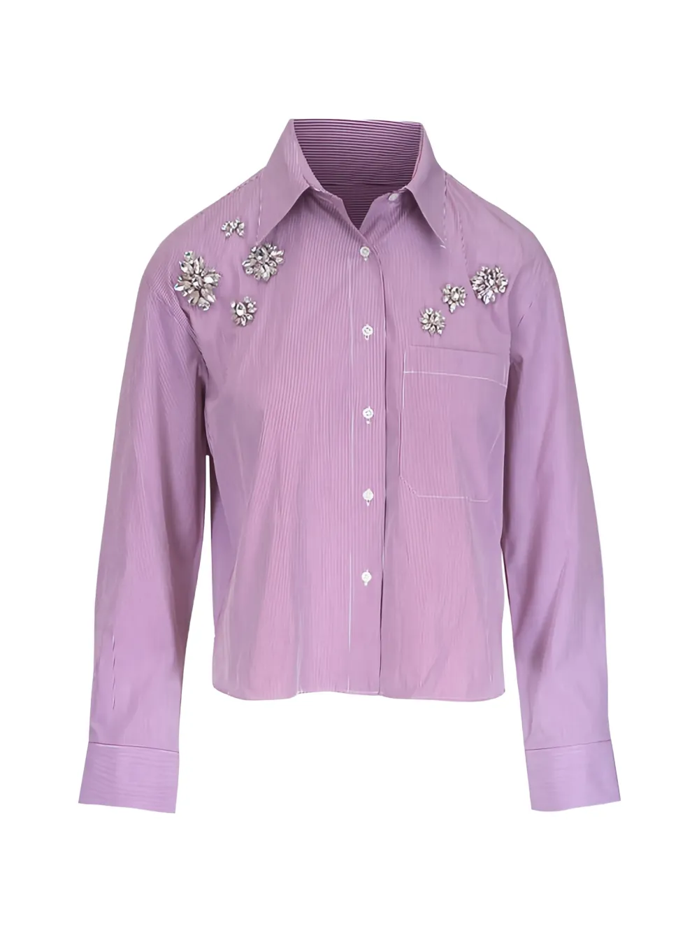 TWP embellished blouse - Violett