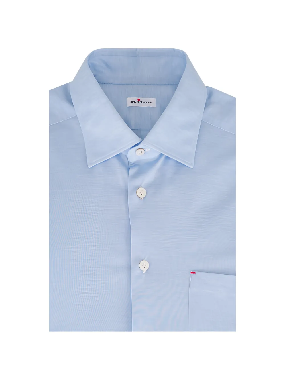 Kiton classic-collar shirt - Blu