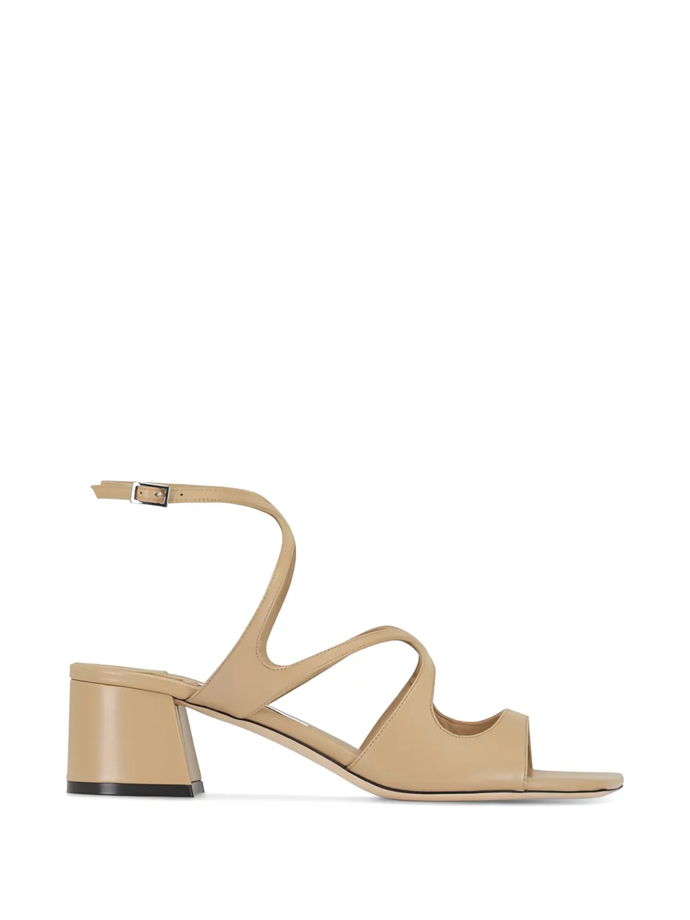 Jimmy Choo Sandalen met uitgesneden details en bandje Beige