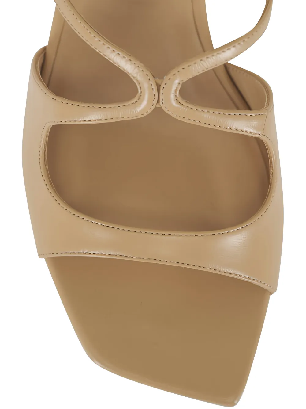 Jimmy Choo Sandalen met uitgesneden details en bandje Beige