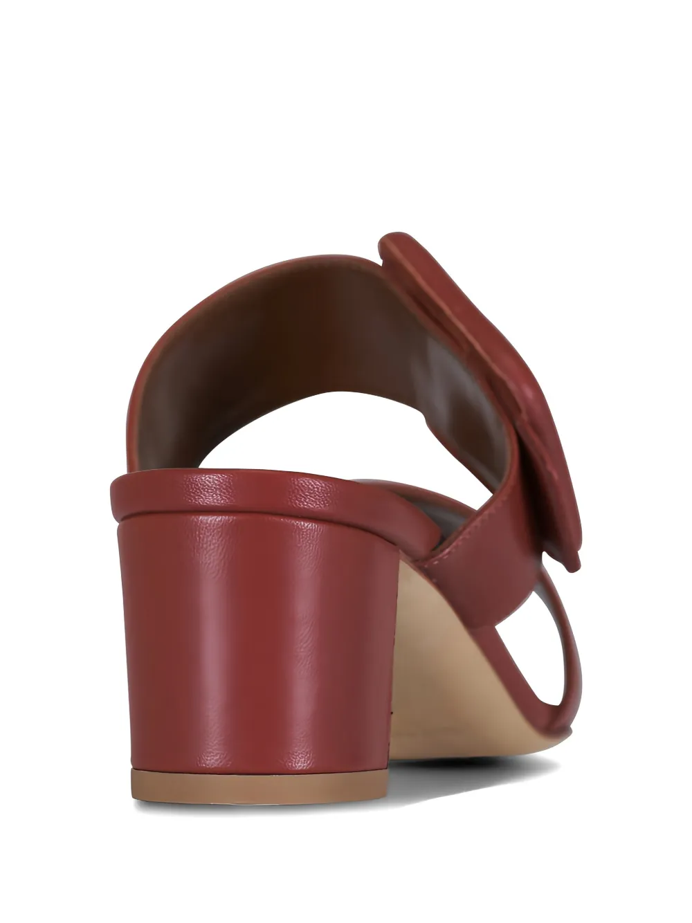 Manolo Blahnik Titubanew sandalen met gespbandje Rood