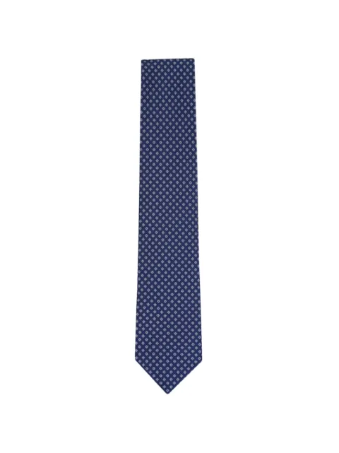 Brioni patterned spring tie