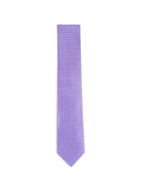 Canali geometric-patterned tie