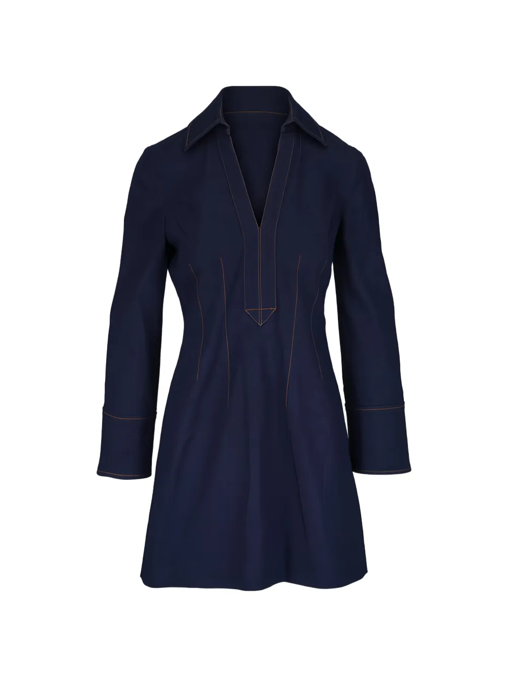 Veronica Beard Raymond denim mini dress - Blu