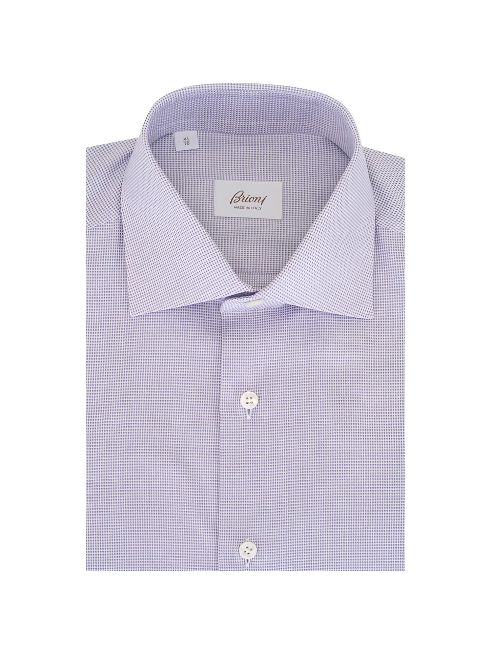 Brioni textured shirt - Viola