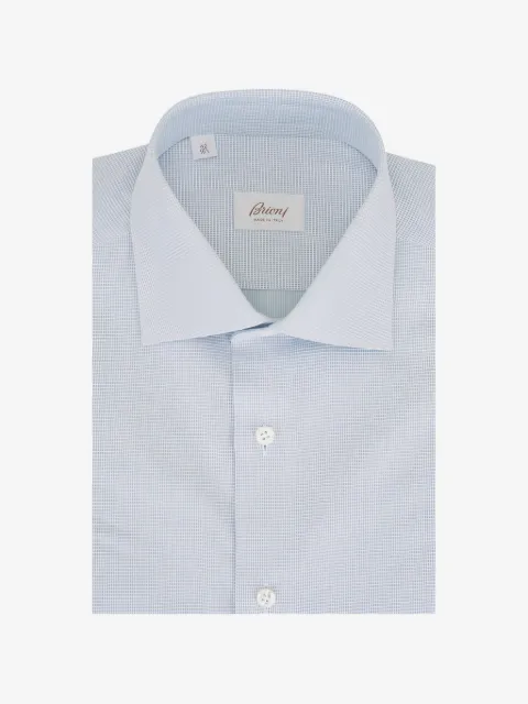 Brioni camisa texturizada