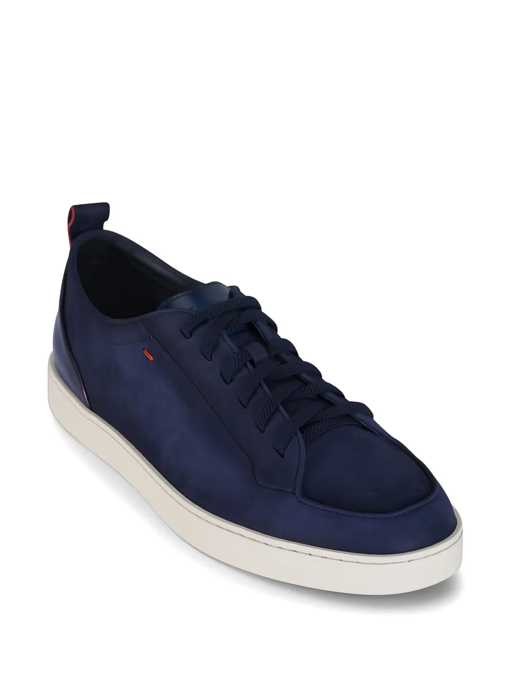 Santoni Suède sneakers Blauw