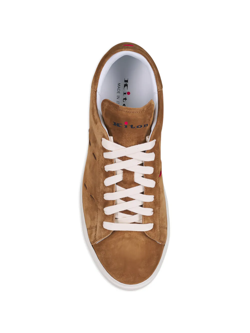 Kiton suede sneakers Bruin
