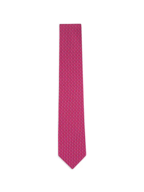 Ferragamo tennis-print silk tie