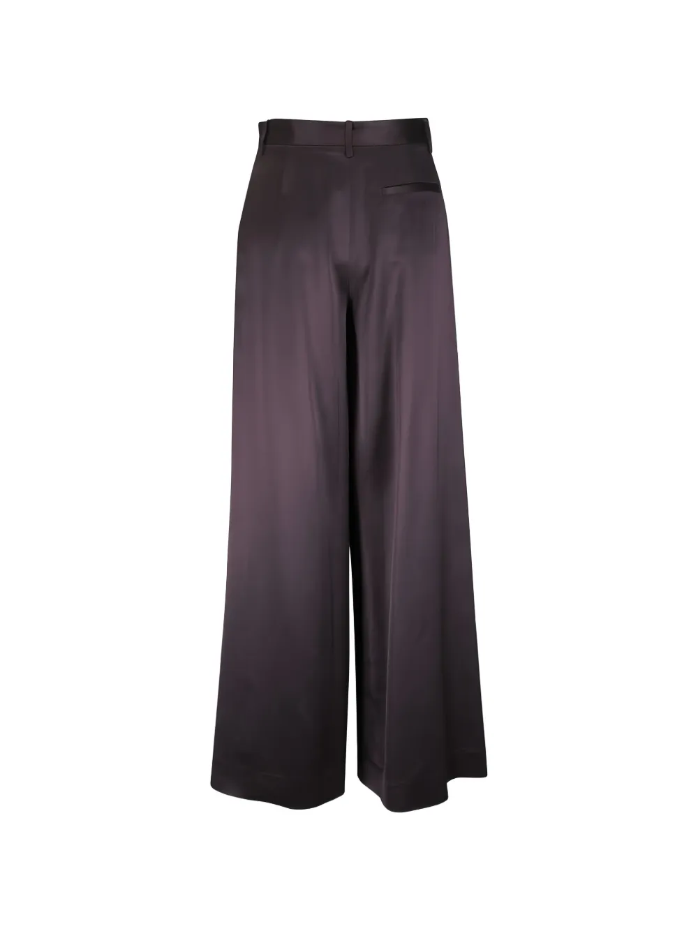 TWP Avery broek met wijde pijpen Paars