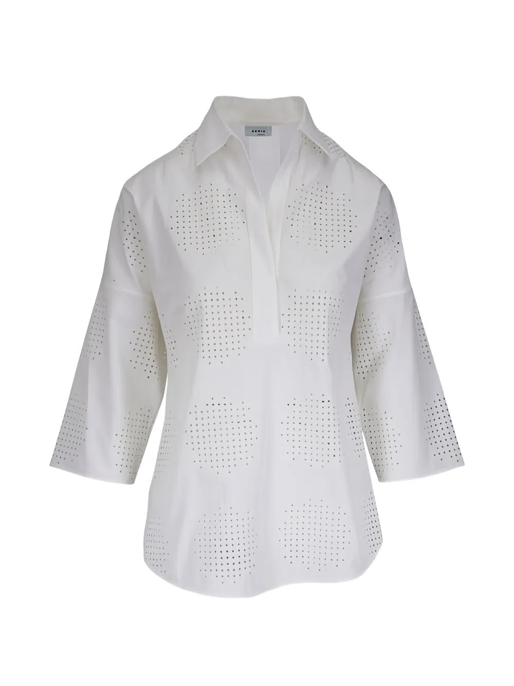 Akris Punto cutout blouse - Bianco
