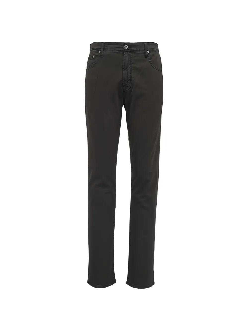 AG Jeans belt-loop buttoned trousers - Grigio
