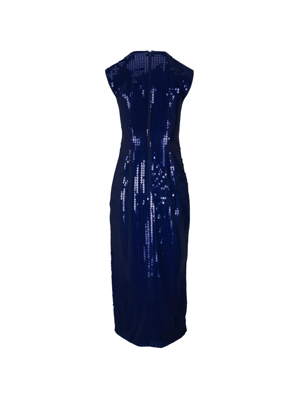  Akris Sequin-embellished Sleeveless Dress - Blue 