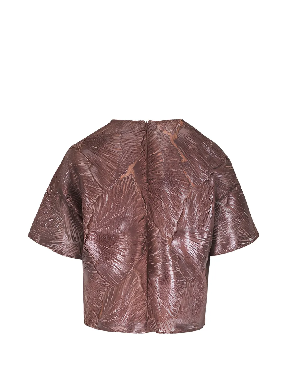  Akris Lace Blouse - Brown 