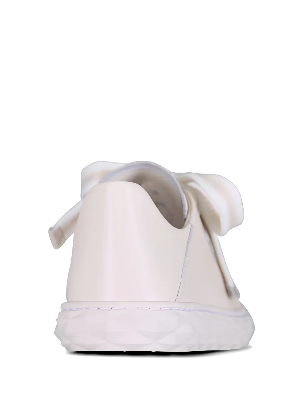  Jimmy Choo Diamond Light Leather Sneakers - Neutrals 