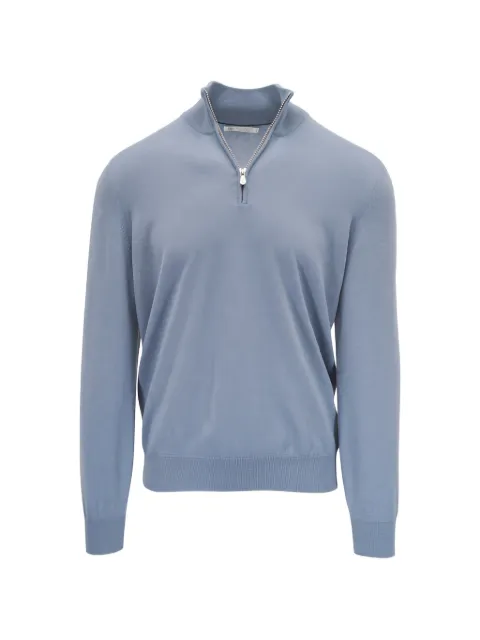 Brunello Cucinelli zip cashmere sweater