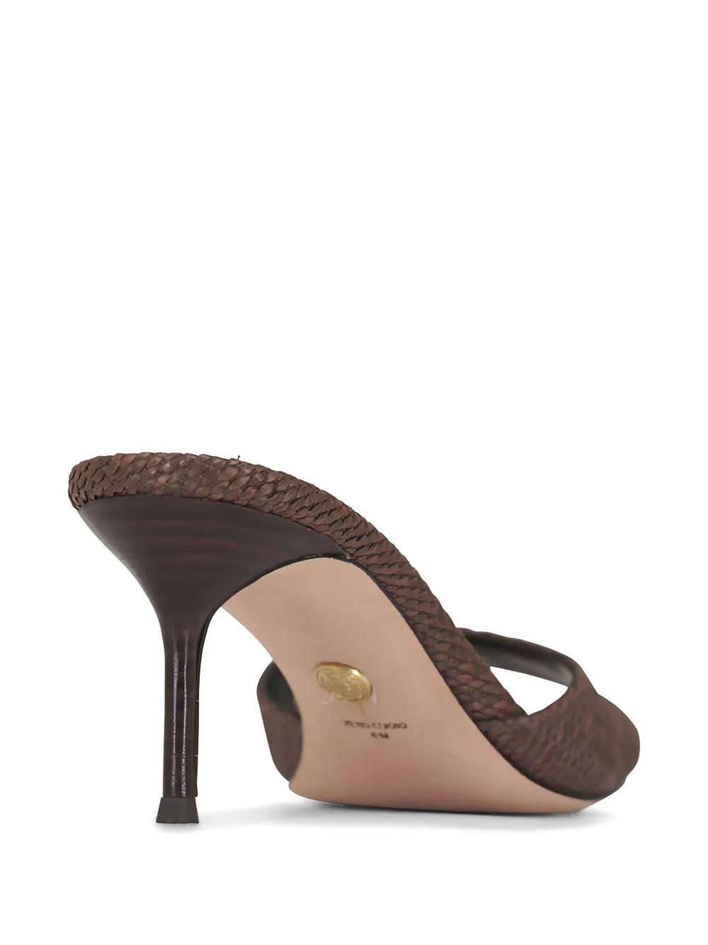 Veronica Beard Raffia sandalen Bruin