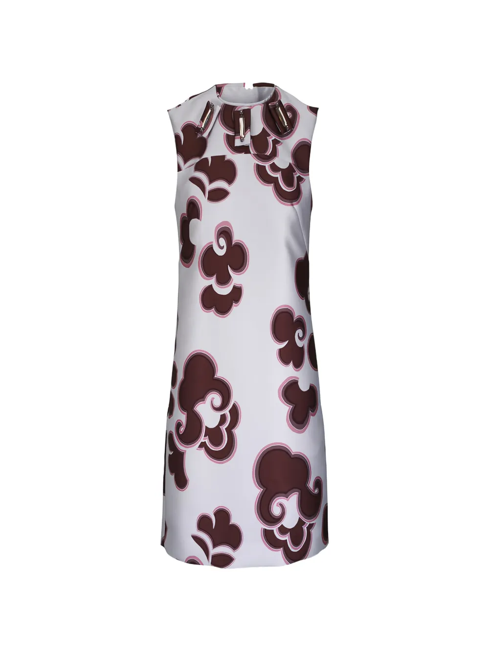 Dorothee Schumacher embellished floral dress - Bianco