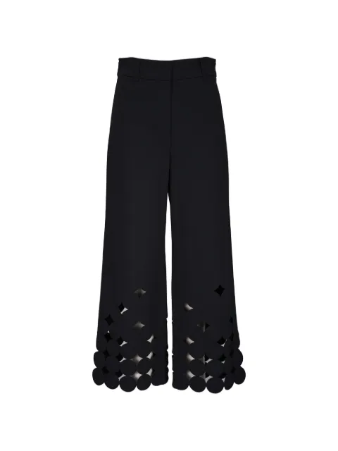 Akris Punto circle-design trousers