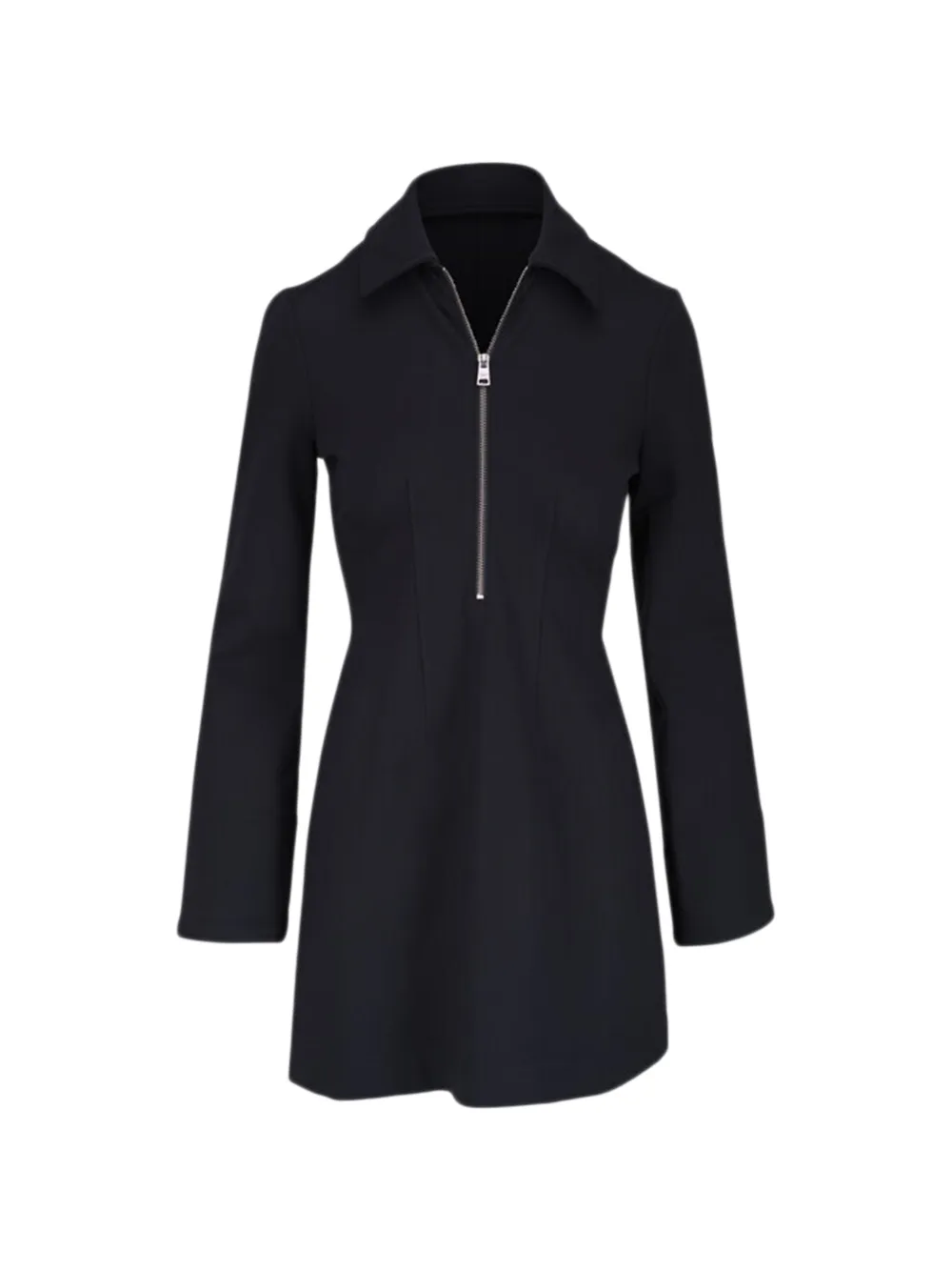 Veronica Beard zip-up midi dress - Nero