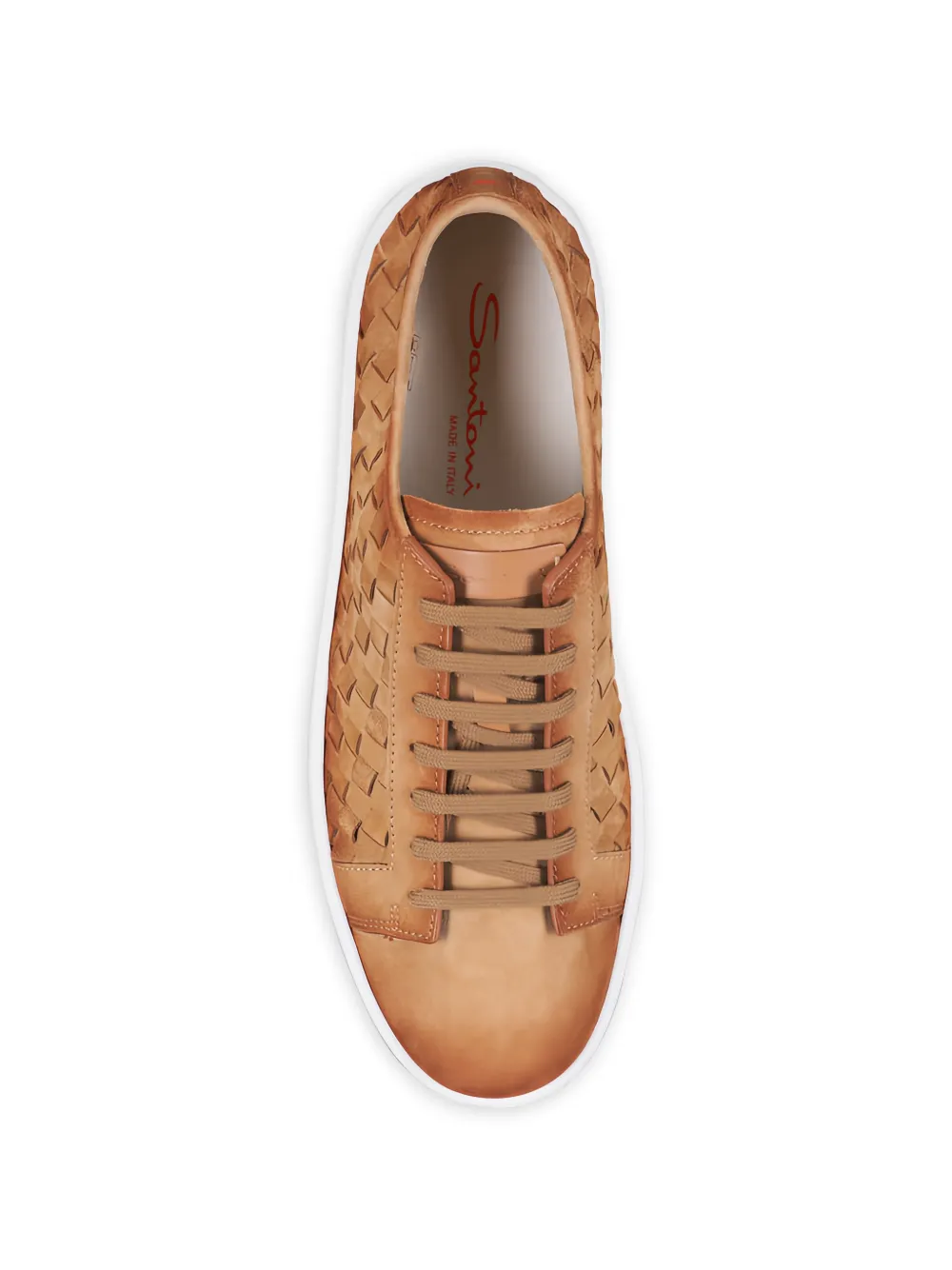 Santoni woven sneakers Bruin