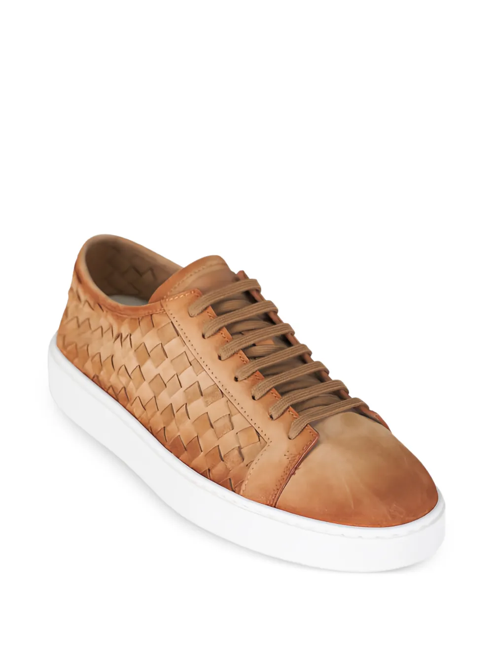 Santoni woven sneakers Bruin