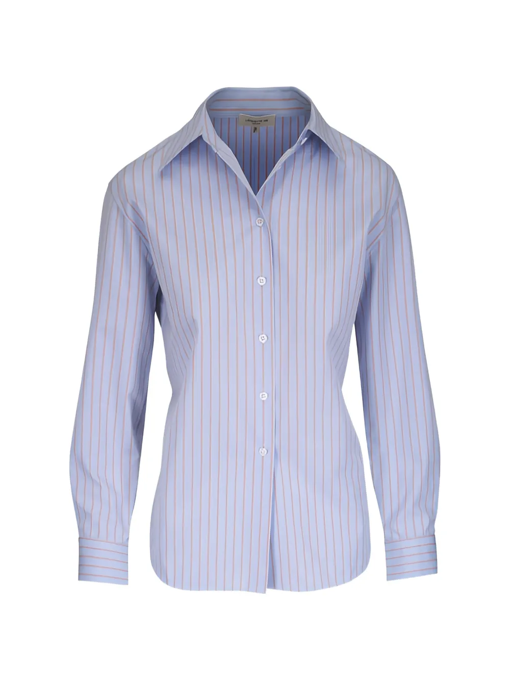 Lafayette 148 striped button-down cotton shirt - Blu