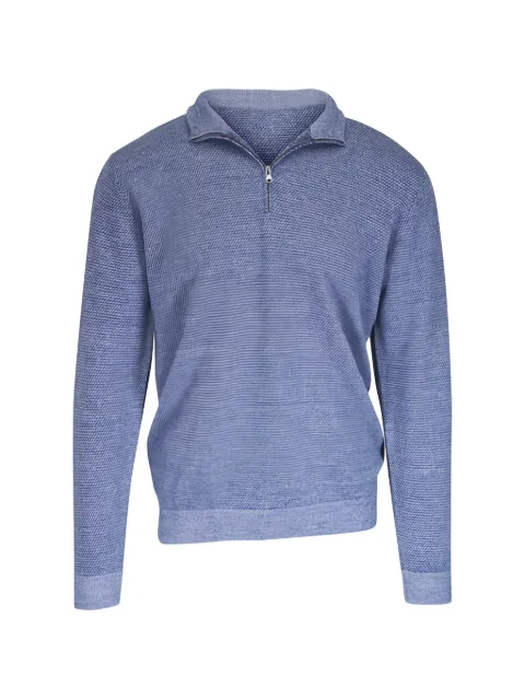 Peter Millar Barlow zipped-collar polo shirt