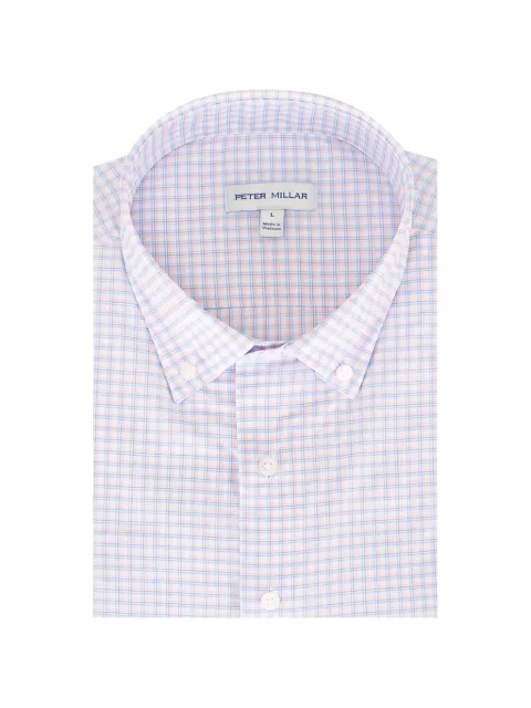Peter Millar Gregory button-down check shirt