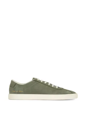 Common ‎– The Common Collection❗️ Common Projects serial-stamp Leather Sneakers | Blue | FARFETCH JO
