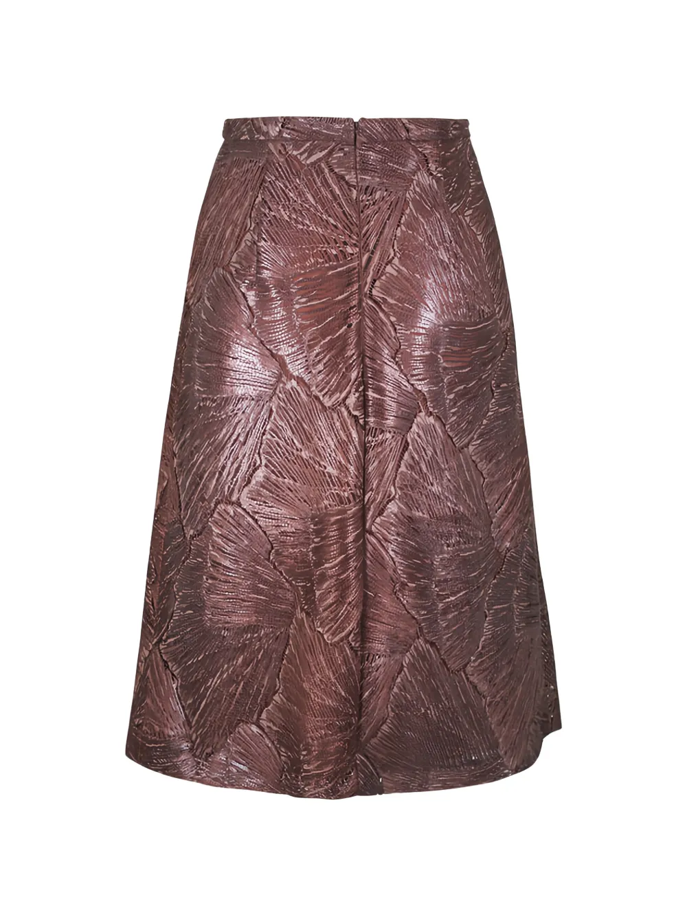  Akris Lace Skirt - Brown 