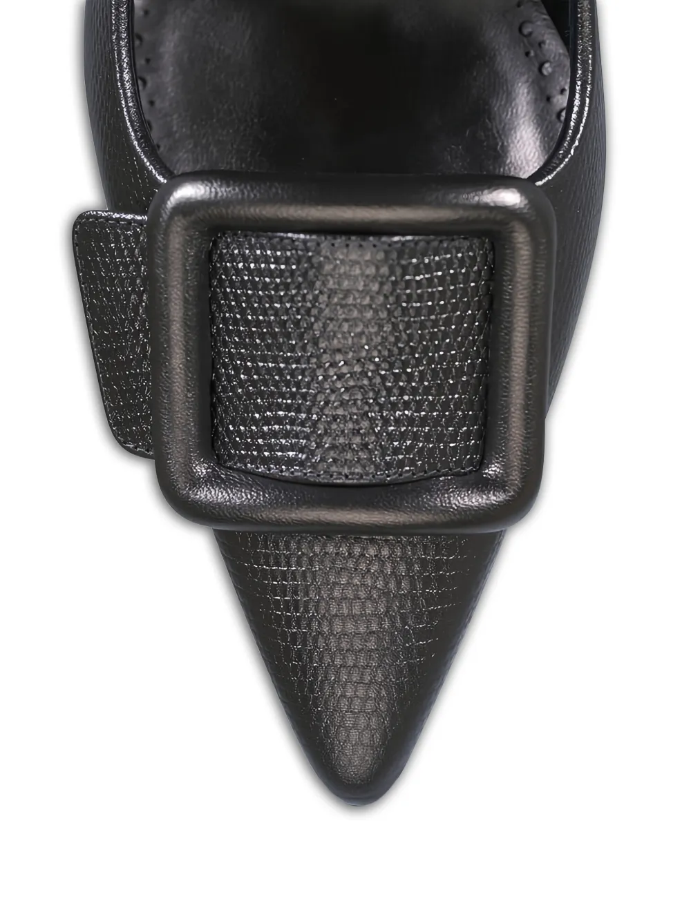 Manolo Blahnik Maysale pumps met vierkante gesp Grijs