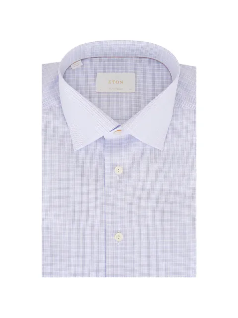 Eton checked shirt
