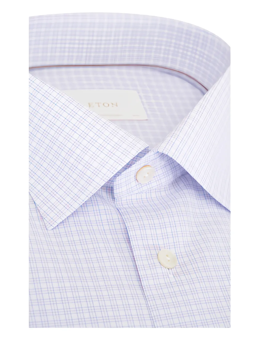  Eton Checked Shirt - Blue 