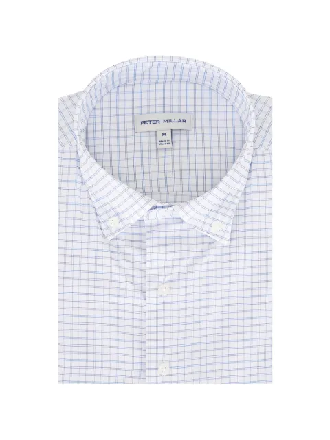 Peter Millar checked buttoned shirt