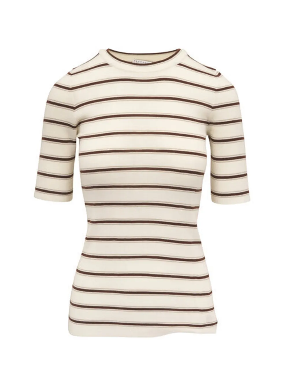 Brunello Cucinelli striped T-shirt - Neutrals