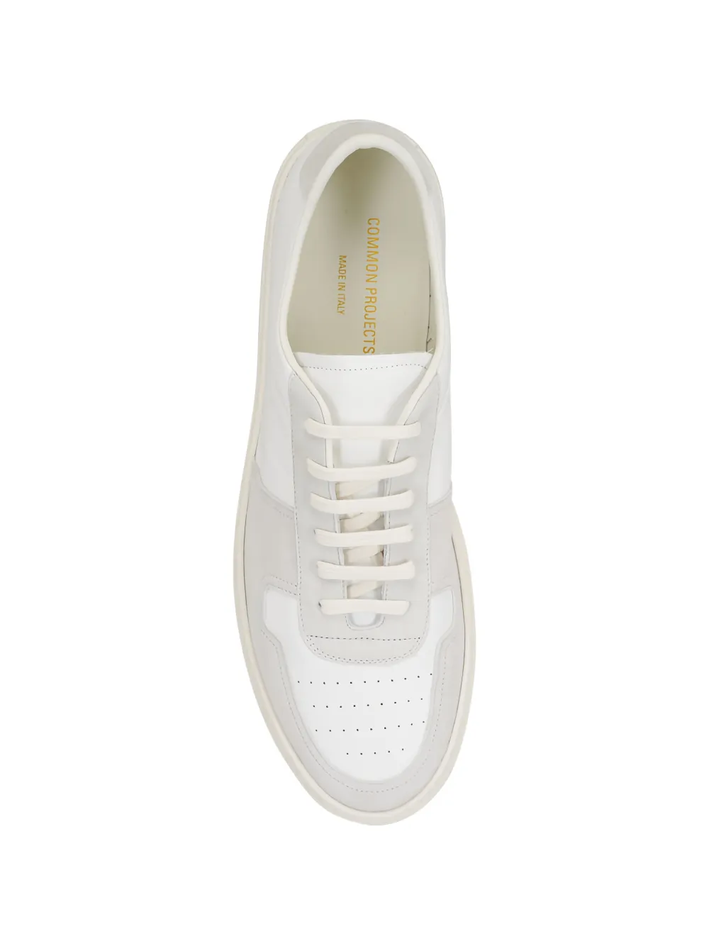  Common Projects Panelled Leather Sneakers - White 