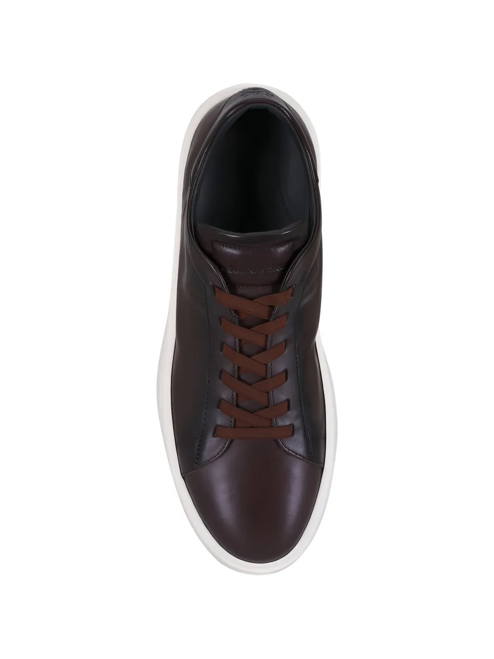 To Boot New York James leren sneakers Bruin