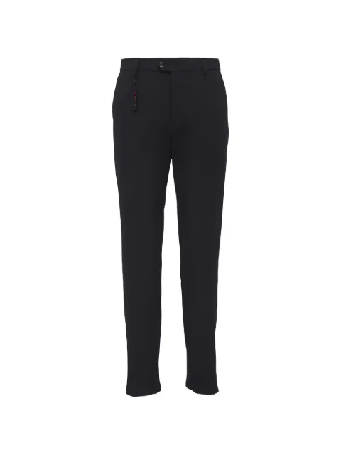 Marco Pescarolo belt-loop pocket trousers