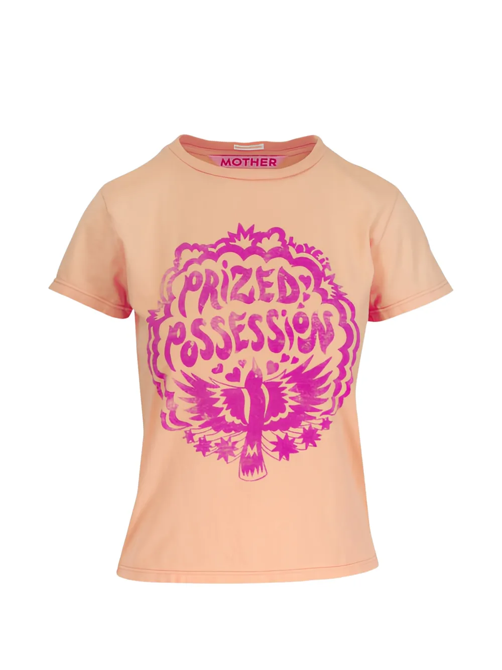 MOTHER Lil Goodie printed T-shirt - Toni neutri