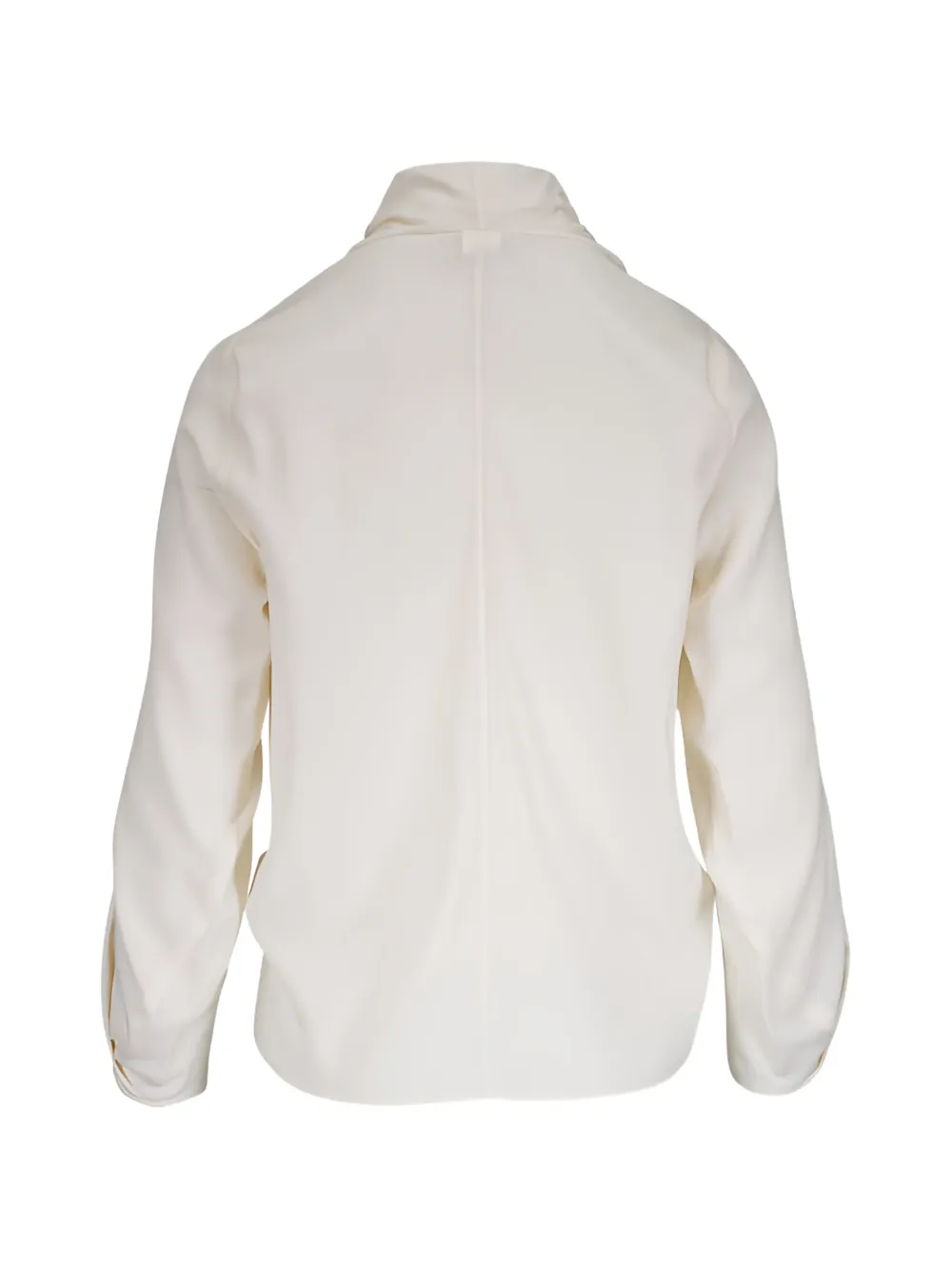  Zero + Maria Cornejo Draped Blouse - Neutrals 