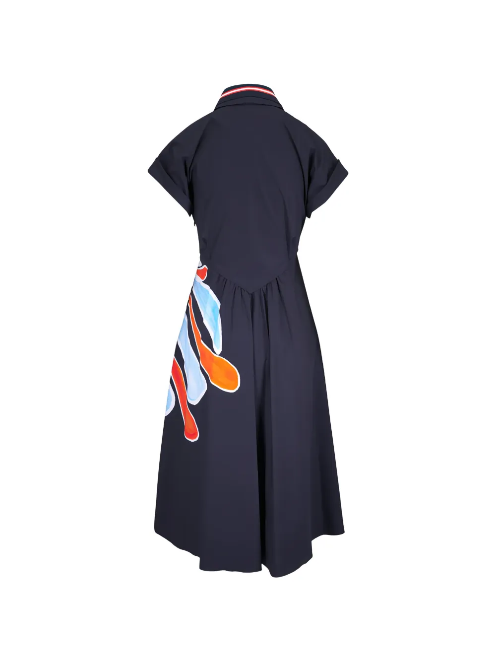  Dorothee Schumacher Floral-print Shirt Dress - Blue 